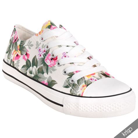 floral dress and sneakers|flower sneakers for women.